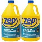 Zep Neutral pH Floor Cleaner Concentrate 1 Gallon (2 Pack) ZUNEUT128 - Pro Trusted All-Purpose Floor Cleaner…