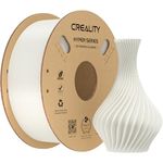 Creality Hpyer PLA 3D Printer Filament 1.75mm, 1kg Cardboard Spool (2.2lbs), Designed for High Speed Printing, Dimensional Accuracy +/- 0.03 mm, Fits Most DIY Printers (White)