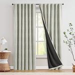 jinchan 100% Blackout Boho Curtains