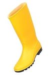 Mountain Warehouse Splash Womens Rain Boots Mustard Womens Shoe Size 10 US