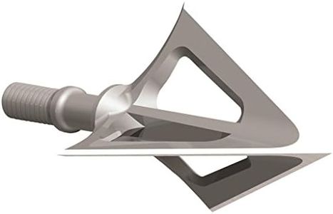 G5 Outdoors Montec 100% Steel Premium Crossbow Fixed Broadheads. Simple to Use, High Performance Broadhead. (3 Pack) (Made in The USA)