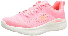 Skechers Womens Go Run Lite Sneaker (Pink/Coral, us_Footwear_Size_System, Adult, Women, Numeric, Medium, Numeric_8)