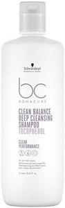 Schwarzkopf Professional Bonacure Deep Cleansing Shampoo | For All Hair Types | 1000ml