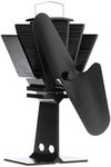 Ecofan® Original, Classic Styled, Heat Powered Wood Stove Fan, 100CFM, 800CAXBX, 7.9" Blade, Black
