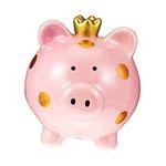 Totority 2pcs Crown Piggy Bank Mone