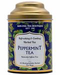 Sancha Tea Boutique, Peppermint Tea, 25 Pyramid Tea Bags, Pure Mint Tea Bags, Caffeine Free Herbal Tea, Pcos Herbal Tea - 25 Gm