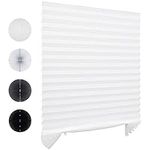 Pasoun 4pcs Pleated Shades for Wind
