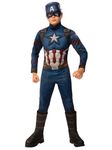 Rubie's Official Avengers Endgame Captain America, Deluxe Child Costume - Small, Age 3-4, Height 117 cm