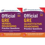 Official GRE verbal Reasoning Practice questions + Official GRE Quantitative Reasoning Practice questions