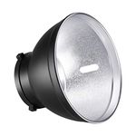 Neewer 7''/18cm Standard Reflector Diffuser Lamp Shade Dish for Bowens Mount Studio Flash Video Light Like Neewer CB60, CB100, CB150, Vision 4, Vision 5, ML300, S101-300W/300W PRO/400W/400W PRO