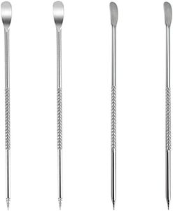 Stainless-steel Coffee Latte Art Pen - Spice Pen Cappuccino Espresso Machine Accessory Fancy Stitch Barista Tool, 4 Piece