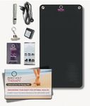 Zero Volt Therapy Universal Pro Earthing Mat Kit | 30x13.75 Inch | 100% Natural Rubber + Carbon | Dual-Sided Grounding Mat for Better Sleep, Stress Relief & Pain Relief | Made in India