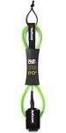 Northcore Surfing and Watersports Accessories - 6mm Surfboard Leash/Strap 6FT - Green