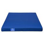 Coir-on Capsule 3T Foam Mattress, Reversible (Hard/Firm) Bedding, Breathable Open Cell PU Foam, Light & Compact Home Floor Mattress, Easy Care - Dark Blue (72 x 36 x 3 Inches, Single)