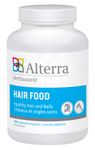 Alterra Hair Food for Hair & Nail 300 Capsules | Hair Skin & Nails Vitamins Supplement |Healthy Hair Vitamins| Vitamin B6 and Biotin for Hair Growth Supplement |Helps in Tissue Formation |Supports Hair and Nail Growth