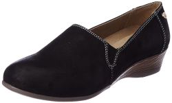 Hush Puppies Women's Dacey Comfort Ballerina (6556011_Black_7 UK)