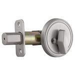 Design House 750836 Single Sided Deadbolt Lockset, Satin Nickel