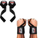 EasyHealth Weight lifting Straps Deadlift Straps Gym Straps Wrist Supporter For Gym Accessories For Men Wrist Straps For Gym Wrist Support Deadlift Straps, 25 Inch Long,Thick And Slip Resistant