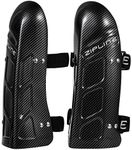 Zipline Racing Ski Shin Guard - US Ski Team Official Supplier (Carbon, One Size Fits All)