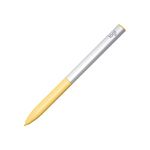 Logitech Pen Rechargeable USI Stylus Designed for Learning, Works With Chromebook Certified, No Pairing, Soft Non-Slip Grip - Silver/Yellow