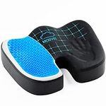 Modvel - The Original Gel Seat Cushion for Desk Chair, Enhances Posture and Support, Non-Slip Bottom, Ideal Tailbone Cushions for Pressure Relief - Premium Gaming, Car, Office Chair Cushion