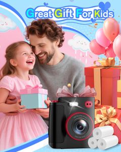 MYSTILUCK Kids Instant Print Camera – Black