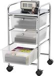 SimpleHouseware Utility Cart with 3