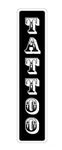 TATTOO Street Sign signs shop tattoos designs ink | Indoor/Outdoor | 24" Wide