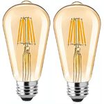 White Edison Bulbs