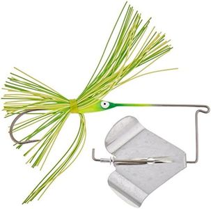 Strike King Bleeding Bait Pro-Model Buzzbait, Chartreuse/Lime, 3/8-Ounce