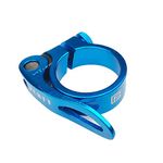 Platt Bike Seat Post Clamp Aluminium Alloy Seatpost Collar Fit for 25.4/27.2/30.8/31.6mm Bicycle seat Post