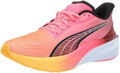 PUMA Women's Darter Pro Running Shoe Sneaker, Sun Stream-Sunset Glow, 8