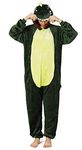 Yimidear® Unisex Adult Pajamas Cosplay Costume Animal Onesie Sleepwear Nightwear (S, Dinosaur)