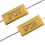 2.2uf 250V MEA Capacitor for Speaker Crossover Network - Pack of 2