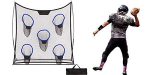 6.9' Portable Football Training Net with Five Targets and Carry Bag by Trademark Innovations