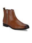 HiREL'S Men's Outdoor Every Day Zipper Chelsea Boots|Soft Cushioned Insole, Slip-Resistance, Dynamic Feet Support, Arch Support & Shock Absorption