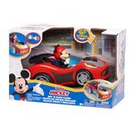 Mickey Mouse Rev 'n Go Vehicles with Lights and Sounds, Mickey's Car, Mickey Mouse Phrases, Officially Licensed Kids Toys for Ages 3 Up, Gifts and Presents