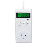 Programmable Smart Thermostat Plug Outlet, Automatic Temperature Controller Socket Switch