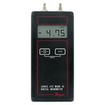 Dwyer Series 475 Mark III Handheld Digital Manometer, 0-200.0"WC Range, 30 Psig Maximum Pressure