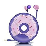 AnRuk Cute Donut Earbuds for Kids, 