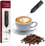 Milk Frother Handheld, Portable Coffee Maker, Hand Blender Mixer, Electric Hand Whisk Milk Frothers for Cappuccino/Hot Chocolate/Latte, Small Coffee Machine, Mini Milkshake Maker, Matcha Milk Foamer