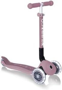 Globber ECOLOGIC Junior Foldable Scooter Lights - Berry