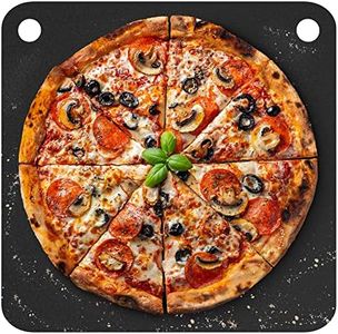 Primica Pizza Steel for Oven - Durable Steel as Alternative to Pizza Stone - High Quality Steel for BBQ Grill and Bakings (13.6” x 13.6”)