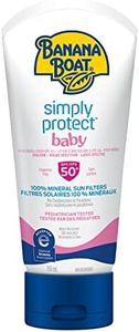 Banana Boat Simply Protect Baby Sunscreen Lotion, SPF 50+