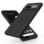 Tobfit TPU Back Cover Case for Google Pixel 7, Soft Protective Shockproof Phone Cover for Women Men, Durable Anti-Scratch Shockproof Phone Case for Google Pixel 7 (Black)