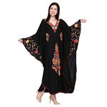 Kashmir Hunar Aari Embroidered kaftan