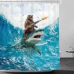 Homewelle Funny Shower Curtain Humo