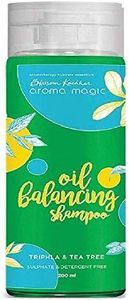 Aroma Magic Oil Balancing Shampoo | Nourishes scalp, repairs damage, unclogs follicles & balances pH|with Fennel, tea tree & neroli oils, witch hazel, triphala & shikakai| Oily Hair Type| -200ml