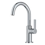 KRAUS Oletto Single Handle Kitchen Bar Faucet in Chrome, KPF-2822CH