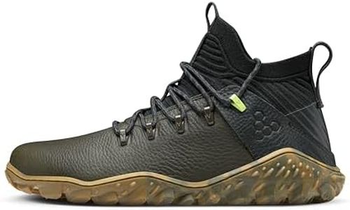 Vivobarefoot Magna Forest ESC, Womens Leather And Wool Hiking Trainers With Barefoot Sole